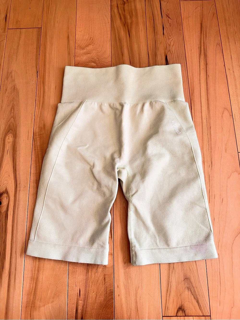 GYMSHARK Flex Cycling Shorts Athletic Shorts light green